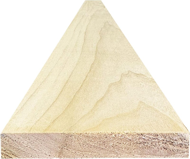 The Millwork Outlet 1/2" x 3-1/2" x 6' Unfinished Solid Poplar Board | Real American Hardwood | Use for Board & Batten, Moulding, Crafts, DYI, and Woodworking - Image 1